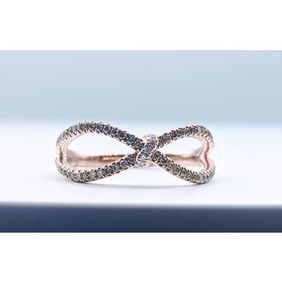 Ring .30ctw Bow 14kr Sz9.25 119100148 Ring .30ctw Bow 14kr Sz9.25 119100148