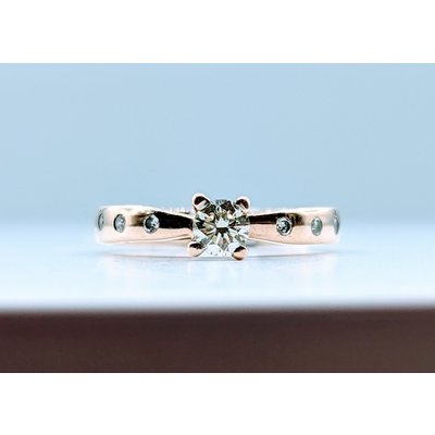 Ring .25ctw Diamond 14ky Sz5.5 119100168 Ring .25ctw Diamond 14ky Sz5.5 119100168