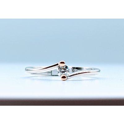 Ring .10ct Diamond 14kw Sz6.25 119100162 Ring .10ct Diamond 14kw Sz6.25 119100162