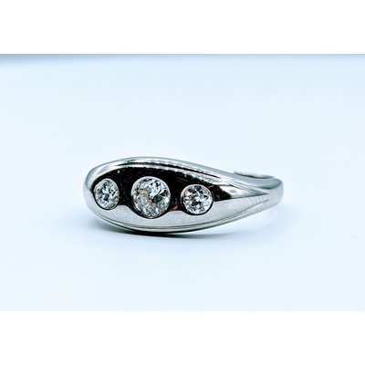 Ring .50ctw European Diamonds 18kw Sz7.25 119100181 Ring .50ctw European Diamonds 18kw Sz7.25 119100181