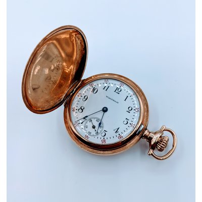 Waltham Pocket Watch Gold Plate 119100187 Waltham Pocket Watch Gold Plate 119100187