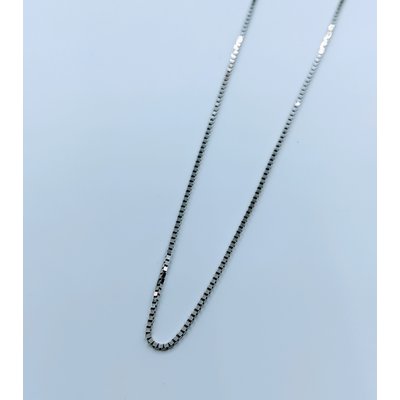 Necklace Box Link 14kw 18" 119100184 Necklace Box Link 14kw 18" 119100184