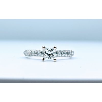 Ring .75ctw Diamond 14kw Sz5.75 119110024 Ring .75ctw Diamond 14kw Sz5.75 119110024