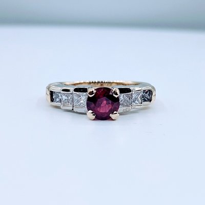 Ring Ruby & Diamond .80ct 1.20ctw 14ktt Sz7 219110028 Ring Ruby & Diamond .80ct 1.20ctw 14ktt Sz7 219110028