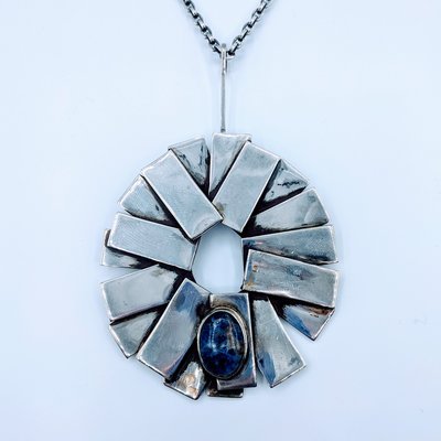 Pendant Sodalite w/22" Chain SS 219110058 Pendant Sodalite w/22" Chain SS 219110058