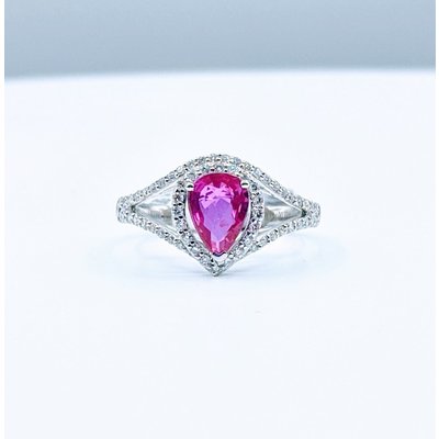 Ring Ruby 1.17ct Diamond .33ct Plat Sz7.5 219110059 Ring Ruby 1.17ct Diamond .33ct Plat Sz7.5 219110059