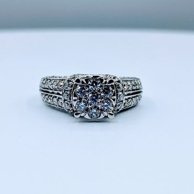 Ring 1.00ctw Diamond 14kw Sz9 119110055 Ring 1.00ctw Diamond 14kw Sz9 119110055