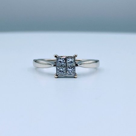 Ring .33ctw Diamond 14kw Sz6.75 119110059