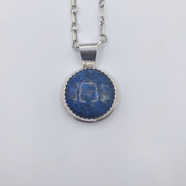 Pendant Navajo Story Teller w/22" Chain SS 219110087