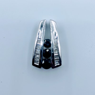 Pendant .10ctw Diamond & Sapphire 10kw 119110180 Pendant .10ctw Diamond & Sapphire 10kw 119110180