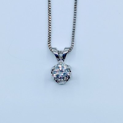 Pendant .25ct Diamond 14kw 18" 119110181 Pendant .25ct Diamond 14kw 18" 119110181