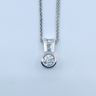 Pendant .28ctw Diamond 14kw 16" 119110192 Pendant .28ctw Diamond 14kw 16" 119110192