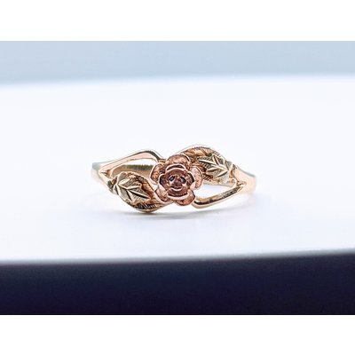 Ring 10kbhg Rose Sz7.75 419110617 Ring 10kbhg Rose Sz7.75 419110617