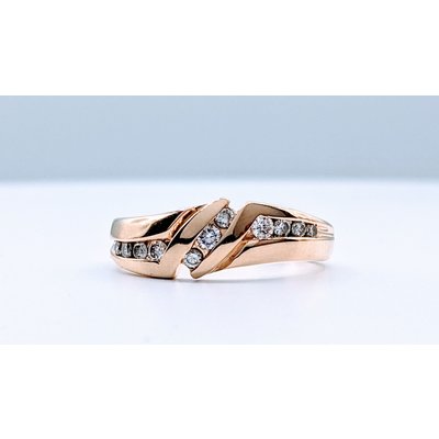 Ring .45CTW Diamond Band 14ky Sz10.5 4191106762 Ring .45CTW Diamond Band 14ky Sz10.5 4191106762