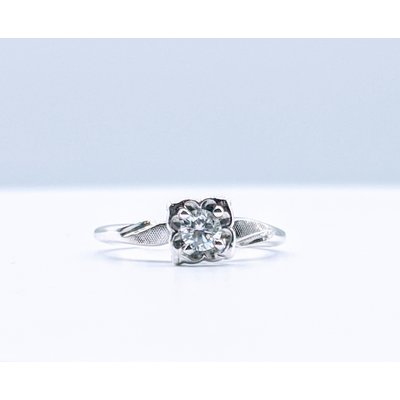 Ring .20Ct Diamond Soliatire 14kw Sz5 419110700 Ring .20Ct Diamond Soliatire 14kw Sz5 419110700