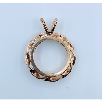 Pendant Coin Bezel 14ky 4191106794 Pendant Coin Bezel 14ky 4191106794