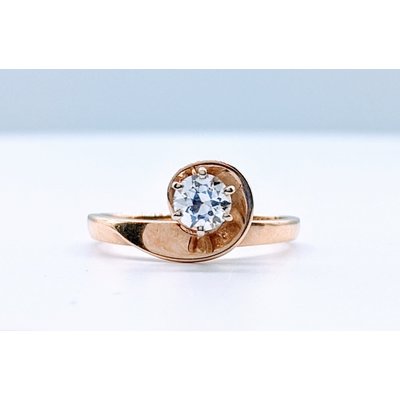 Ring .33Ct European Diamond Solitaire 14ky Sz 5.75 4191106705 Ring .33Ct European Diamond Solitaire 14ky Sz 5.75 4191106705