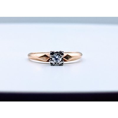 Ring .10ct Diamond Vintage Sz6.5 219120095 Ring .10ct Diamond Vintage Sz6.5 219120095