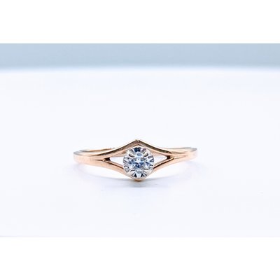 Ring .10 Ct Solitaire 14ky Sz6.5 4191106758 Ring .10 Ct Solitaire 14ky Sz6.5 4191106758