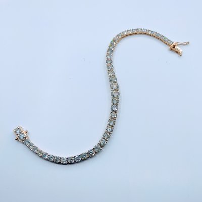 Bracelet Diamond Tennis 13.21ctw 18ky 7.5" Bracelet Diamond Tennis 13.21ctw 18ky 7.5"