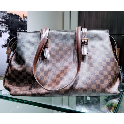 Handbag Louis Vuitton Monosque Ebene Damier Shoulder Bag GM Handbag Louis Vuitton Monosque Ebene Damier Shoulder Bag GM