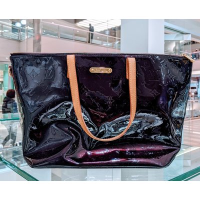 Handbag Louis Vuitton Bellevue Amarante Monogram Vernis GM Handbag Louis Vuitton Bellevue Amarante Monogram Vernis GM