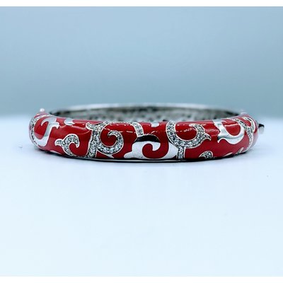 Bracelet Belle Etoile Red Enamel & Cz SS 219120031 Bracelet Belle Etoile Red Enamel & Cz SS 219120031
