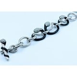  Bracelet Belle Etoile Black Enamel Snake SS 219120042