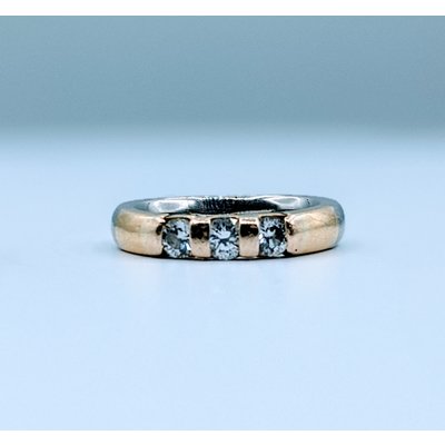 Ring .40ctw Diamond Band Plat 18ky sz 4.5 220010025 Ring .40ctw Diamond Band Plat 18ky sz 4.5 220010025