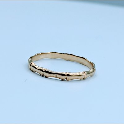 MSP Ring Bamboo 14ky Sz10 220010057-25 MSP Ring Bamboo 14ky Sz10 220010057-25