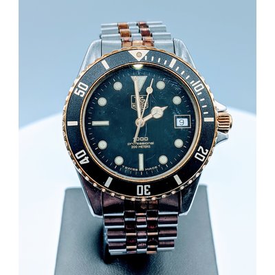 Watch Tag Heuer 1000 Professional 200 Meter Gold 220020049 Watch Tag Heuer 1000 Professional 200 Meter Gold 220020049