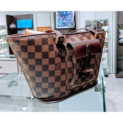 Handbag Louis Vuitton Monosque Ebene Damier Shoulder Bag GM Handbag Louis Vuitton Monosque Ebene Damier Shoulder Bag GM