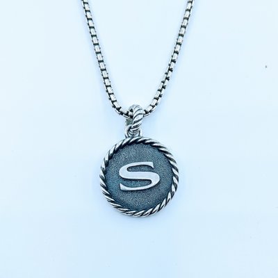 Necklace David Yurman "S" 20" SS 220020062 Necklace David Yurman "S" 20" SS 220020062