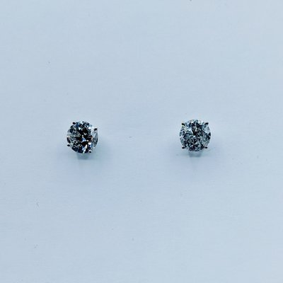 Earrings 2.07ctw Diamond Studs 14kw 220020078 Earrings 2.07ctw Diamond Studs 14kw 220020078