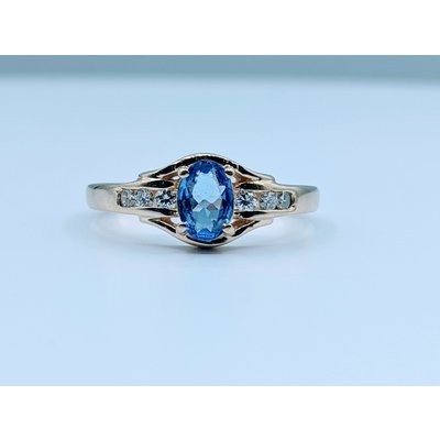 Ring 6.5x4.5mm Tanzanite 14ky Sz6.5 119100099 Ring 6.5x4.5mm Tanzanite 14ky Sz6.5 119100099