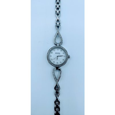 Watch Bulova Crystal MOP Dial 120030010 Watch Bulova Crystal MOP Dial 120030010