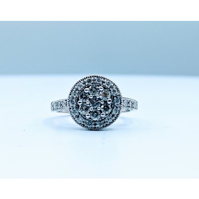 Ring 3/8ctw Diamond 10kw Sz6 120030023 Ring 3/8ctw Diamond 10kw Sz6 120030023