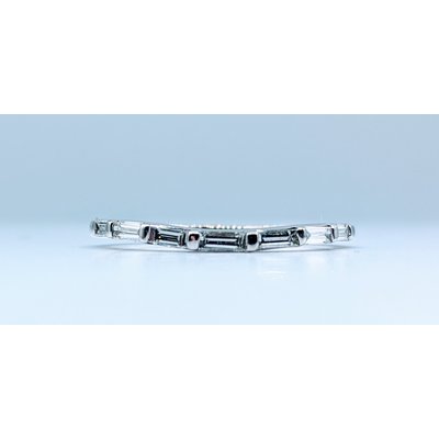 Ring .50ctw Diamond Baguette 18kw Sz6 120030052 Ring .50ctw Diamond Baguette 18kw Sz6 120030052