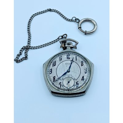 Watch Gruen Pentagon Pocketwatch 14k Reinforced 220020111 Watch Gruen Pentagon Pocketwatch 14k Reinforced 220020111