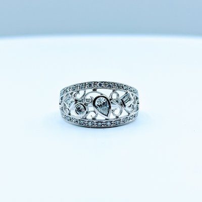 Ring .60ctw Multi Shaped Diamond 14kw Sz7 220030001 Ring .60ctw Multi Shaped Diamond 14kw Sz7 220030001