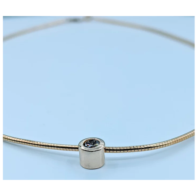 Necklace .25ct Diamond Bezel 14ky 18" 120010057 Necklace .25ct Diamond Bezel 14ky 18" 120010057