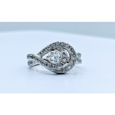 Ring .60ctw Diamond 14kw Sz5.25 120030018 Ring .60ctw Diamond 14kw Sz5.25 120030018