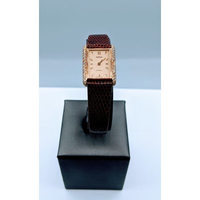 Watch Omega Round .45ctw 18ky 8" 219100103 Watch Omega Round .45ctw 18ky 8" 219100103