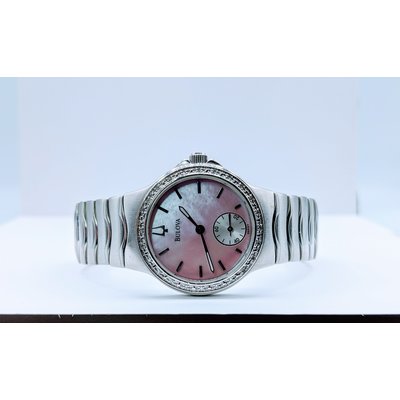 Watch .18ctw Diamonds Bulova 220060005 Watch .18ctw Diamonds Bulova 220060005
