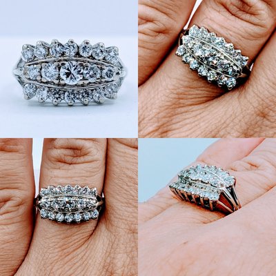 Ring 1.00ctw Round 14k 7.25 220060001 Ring 1.00ctw Round 14k 7.25 220060001