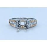  Ring .80ctw Round Diamond 18tt 620070028