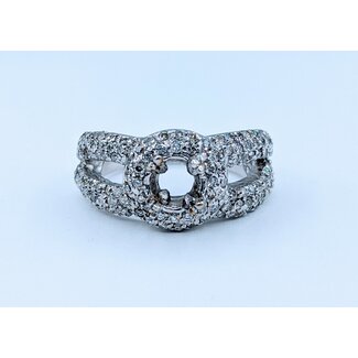 Ring 1.01ctw Round Diamond 14kw 620070027