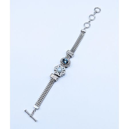 Bracelet Lori Bonn Charm Silver 6.5-8" 220100060