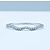 Ring Shadow Band .08ctw Round Diamonds 10kw Sz8 221010066