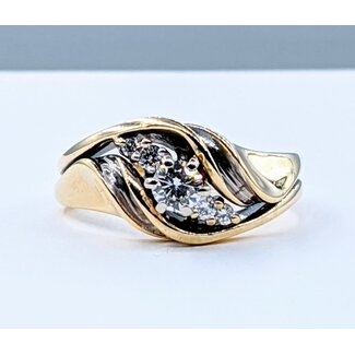 Ring .20ct Round Diamond .08ctw Diamonds 14ky Sz5 221010094